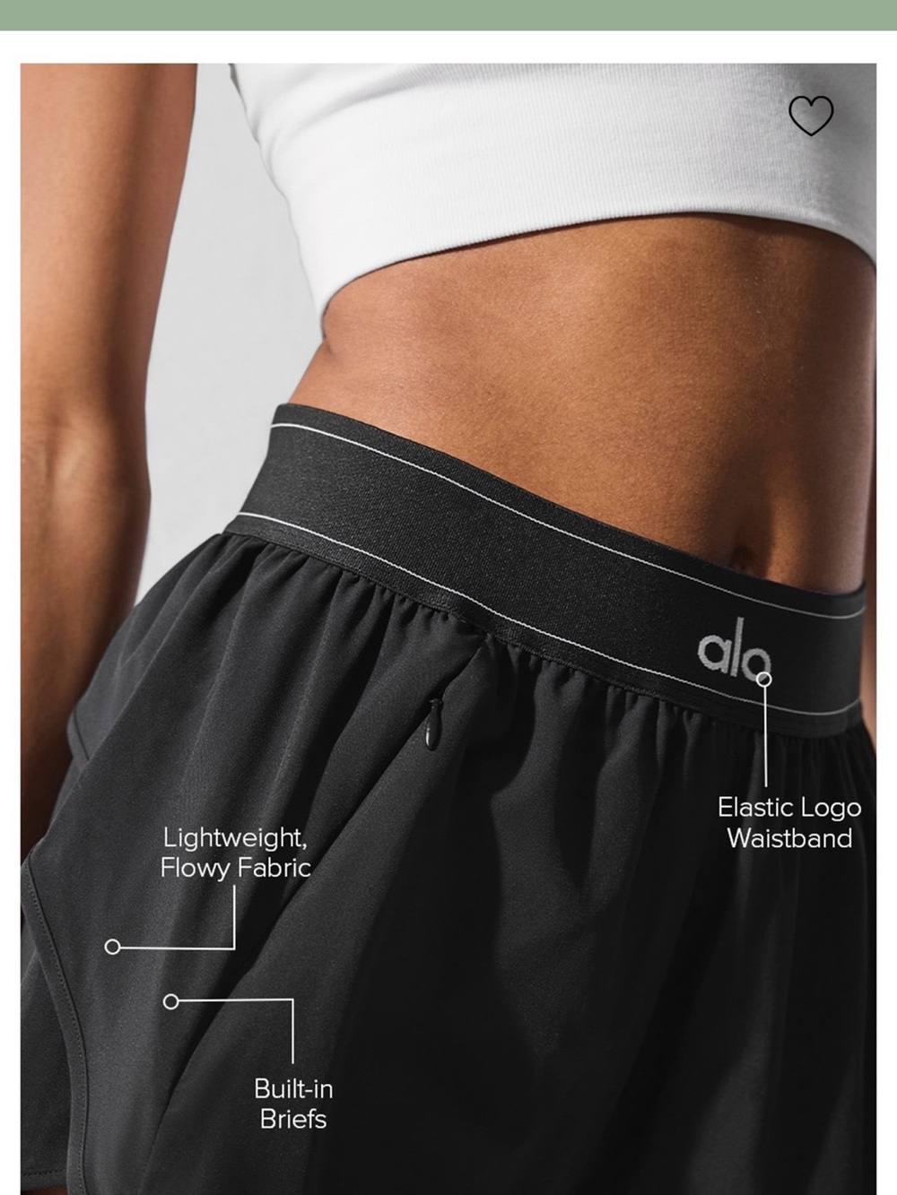 Alo Match Point short-black - Picture 5 of 6